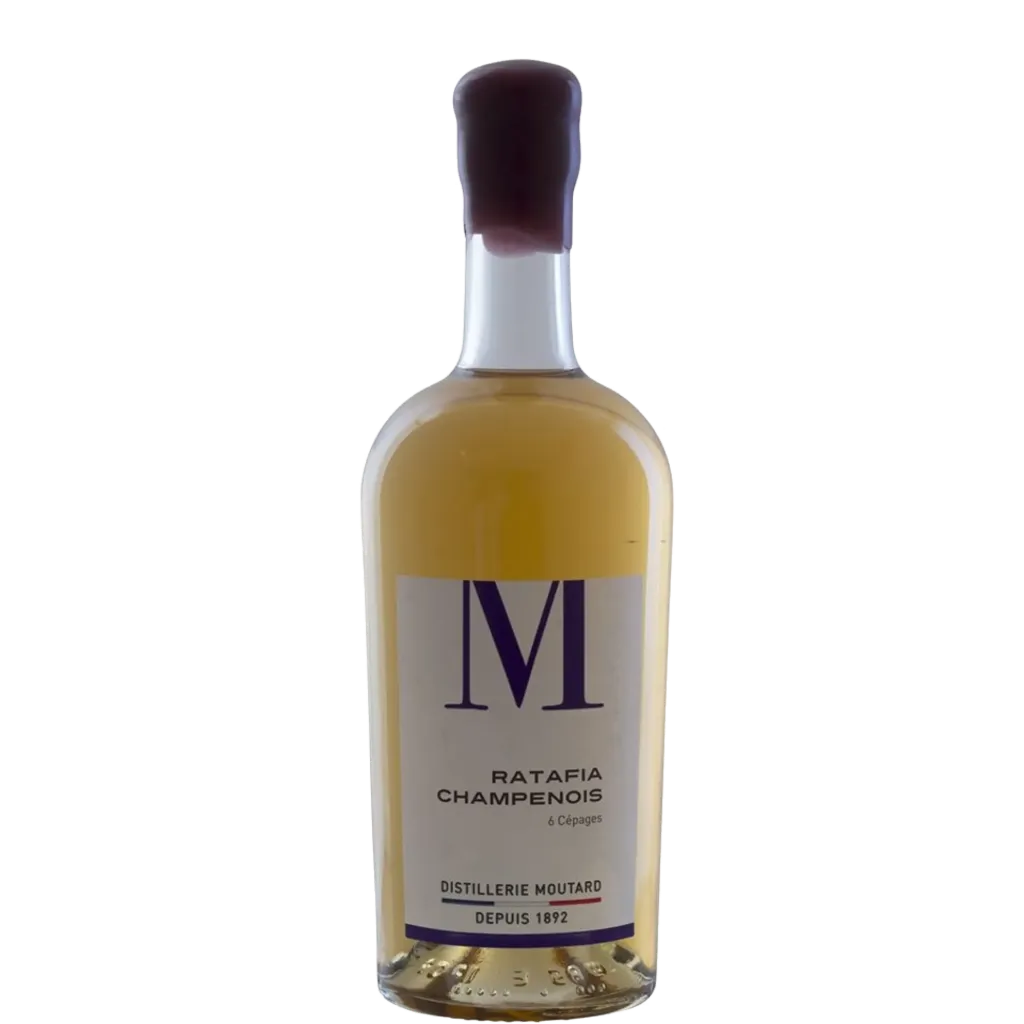 [MOU12RA] Famille Moutard | Ratafia Champenois de 6 cépages 18° (5 ans en fûts de chêne) (0,5L)